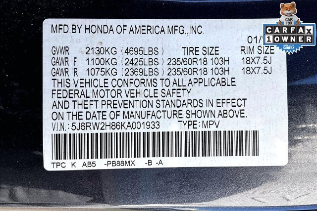 Used 2019 Honda CR-V EX-L image 32