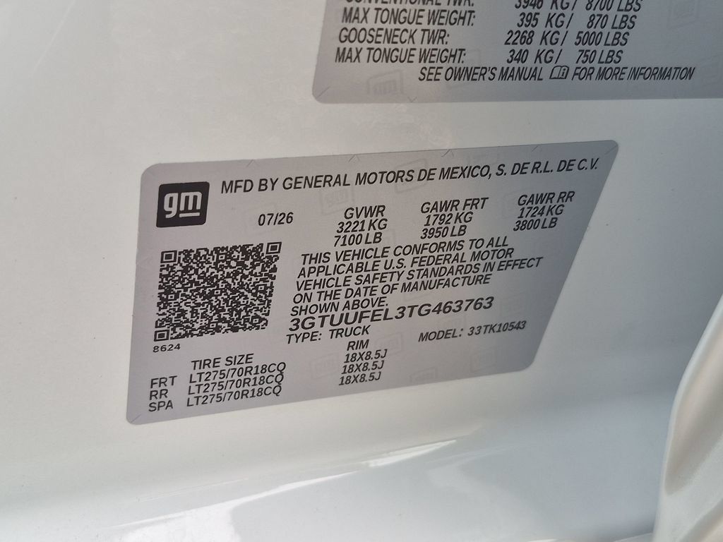 New 2026 GMC Sierra 1500 AT4X AWD/4WD image 29