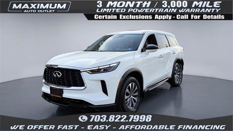 Used 2023 INFINITI QX60 Pure w/ Cargo Package AWD/4WD image 1