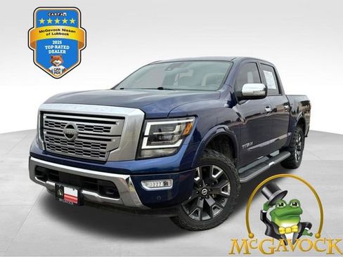 Used 2022 Nissan Titan Platinum Reserve w/ Moonroof Package AWD/4WD image 1