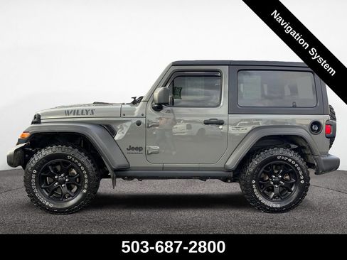 Certified 2022 Jeep Wrangler Willys AWD/4WD image 2