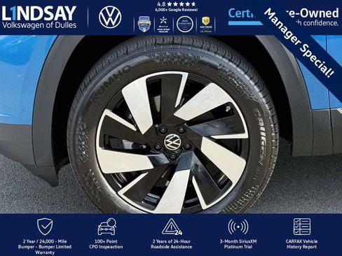 Certified 2024 Volkswagen Atlas Cross Sport SEL image 8