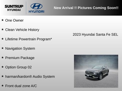 Used 2023 Hyundai Santa Fe SEL w/ Premium Package AWD/4WD image 5