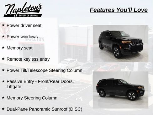 Used 2022 Jeep Grand Cherokee Limited 4xe w/ Luxury Tech Group II AWD/4WD image 14
