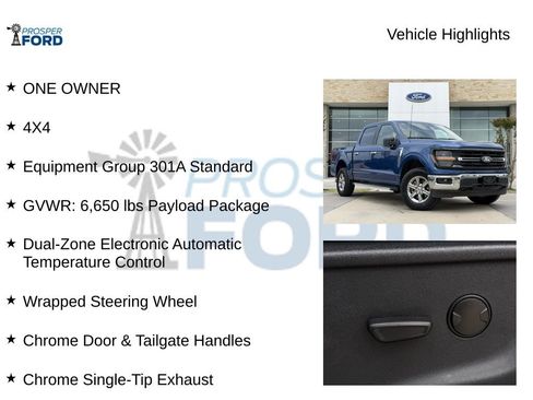 Used 2025 Ford F150 XLT w/ Equipment Group 301A Standard image 5