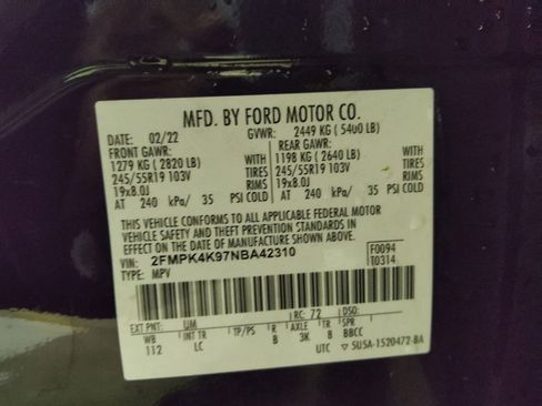 Used 2022 Ford Edge Titanium AWD/4WD image 33