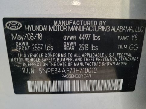 Used 2018 Hyundai Sonata SEL FWD image 33