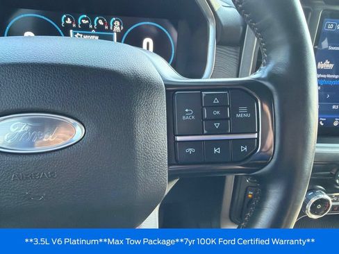 Used 2023 Ford F150 Platinum w/ Equipment Group 701A High AWD/4WD image 6