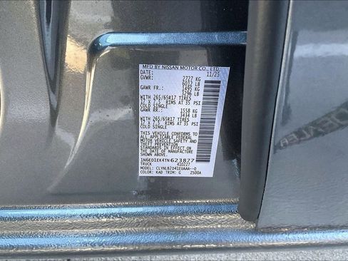 New 2026 Nissan Frontier SV w/ All-Weather Content Package image 45