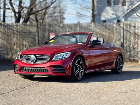 Used 2021 Mercedes-Benz C 300 4MATIC Cabriolet w/ AMG Line image 2