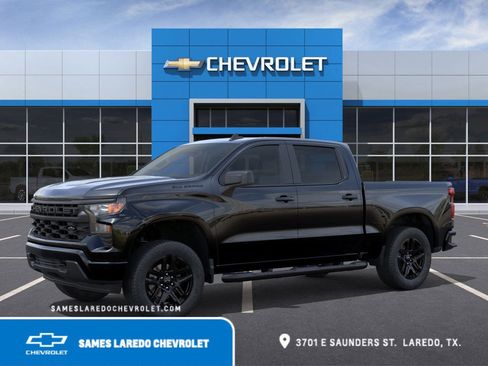 New 2026 Chevrolet Silverado 1500 Custom w/ Turbomax Blackout Package image 2