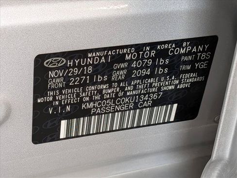 Used 2019 Hyundai Ioniq Limited w/ Ultimate Package 02 FWD image 26