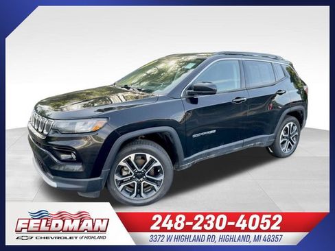 Used 2022 Jeep Compass Limited AWD/4WD image 1