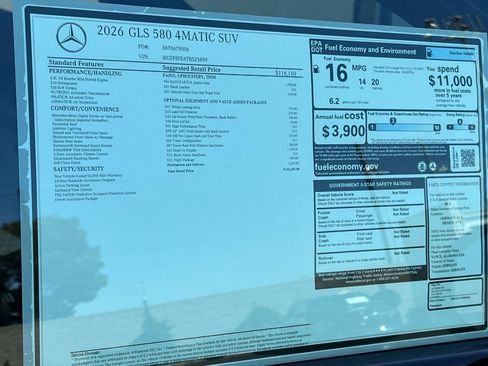 New 2026 Mercedes-Benz GLS 580 4MATIC image 31