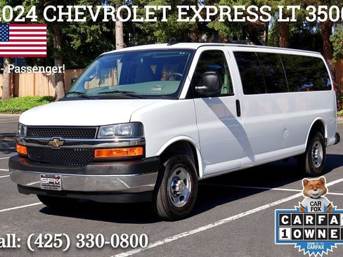 Used 2024 Chevrolet Express 3500 LT w/ LT Preferred Equipment Group RWD image 1