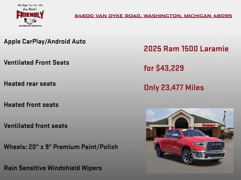 Used 2025 RAM 1500 Laramie image 15