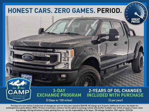Used 2021 Ford F350 XLT w/ XLT Value Package AWD/4WD image 1