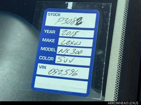 Used 2018 Lexus NX 300h AWD w/ Premium Package image 33