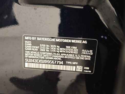 Used 2024 BMW X6 M60i AWD/4WD image 15