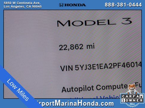 Used 2023 Tesla Model 3 Standard Range RWD image 2
