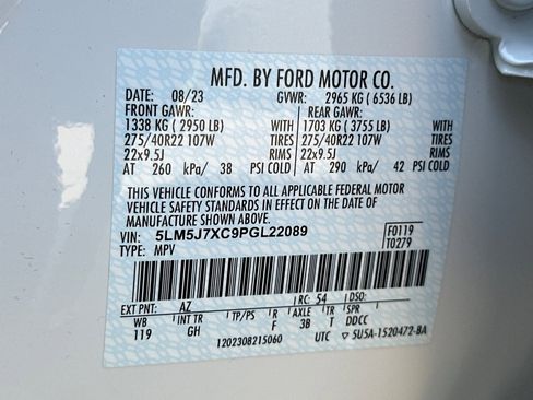 Used 2023 Lincoln Aviator Reserve w/ Equipment Group 201A image 35