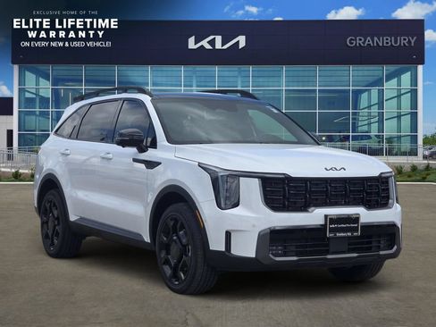 Certified 2025 Kia Sorento SX Prestige w/ Olive Brown Leather Package AWD/4WD image 3