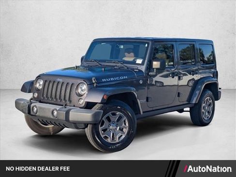 Used 2017 Jeep Wrangler Unlimited Rubicon w/ Connectivity Group AWD/4WD image 1