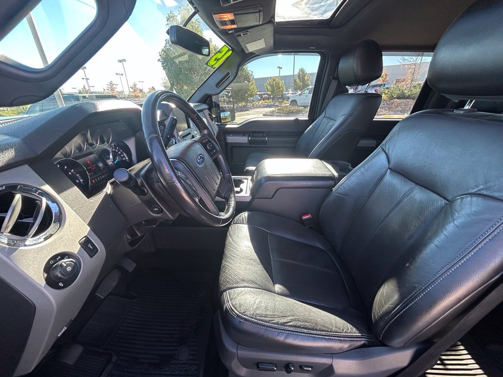 Used 2015 Ford F350 Lariat w/ Lariat Ultimate Package AWD/4WD image 14