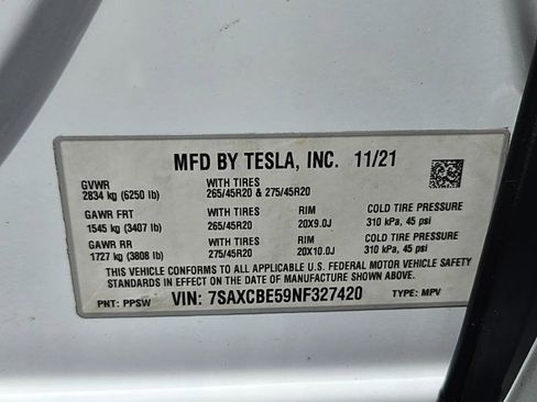 Used 2022 Tesla Model X AWD/4WD image 34