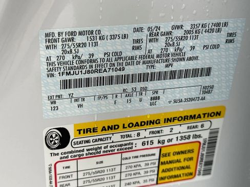 Certified 2024 Ford Expedition XLT image 31