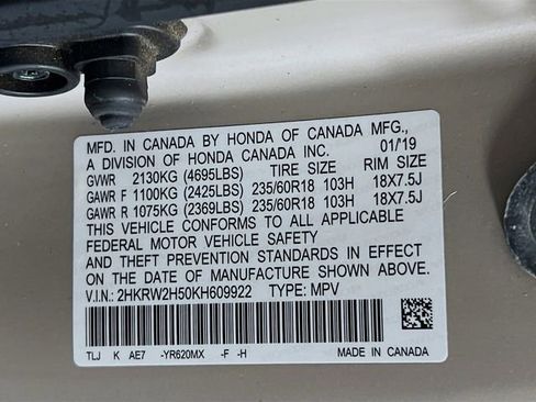 Used 2019 Honda CR-V EX image 33