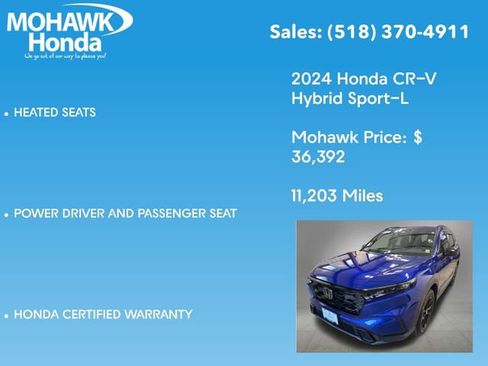 Certified 2024 Honda CR-V Sport-L image 14