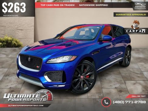 Used 2017 Jaguar F-PACE First Edition AWD/4WD image 2
