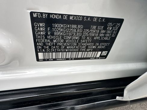 Certified 2026 Honda HR-V EX-L image 28