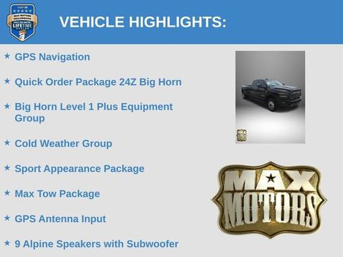 Used 2026 RAM 3500 Big Horn AWD/4WD image 6