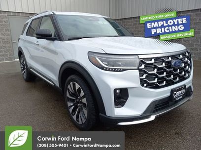 New 2026 Ford Explorer Platinum w/ LUX Leather Package