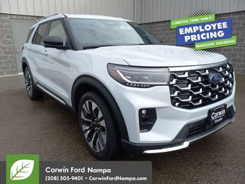 New 2026 Ford Explorer Platinum w/ LUX Leather Package AWD/4WD image 1