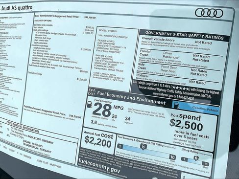 New 2026 Audi A3 2.0T Premium image 19