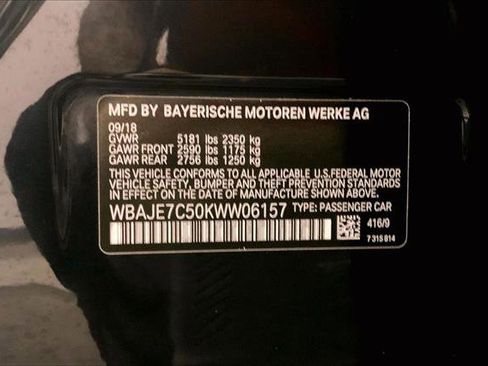 Used 2019 BMW 540i xDrive w/ M Sport Package image 32