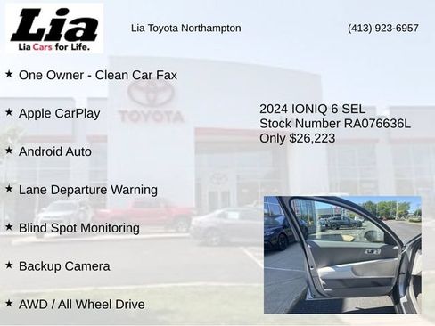 Used 2024 Hyundai Ioniq 6 SEL AWD/4WD image 7