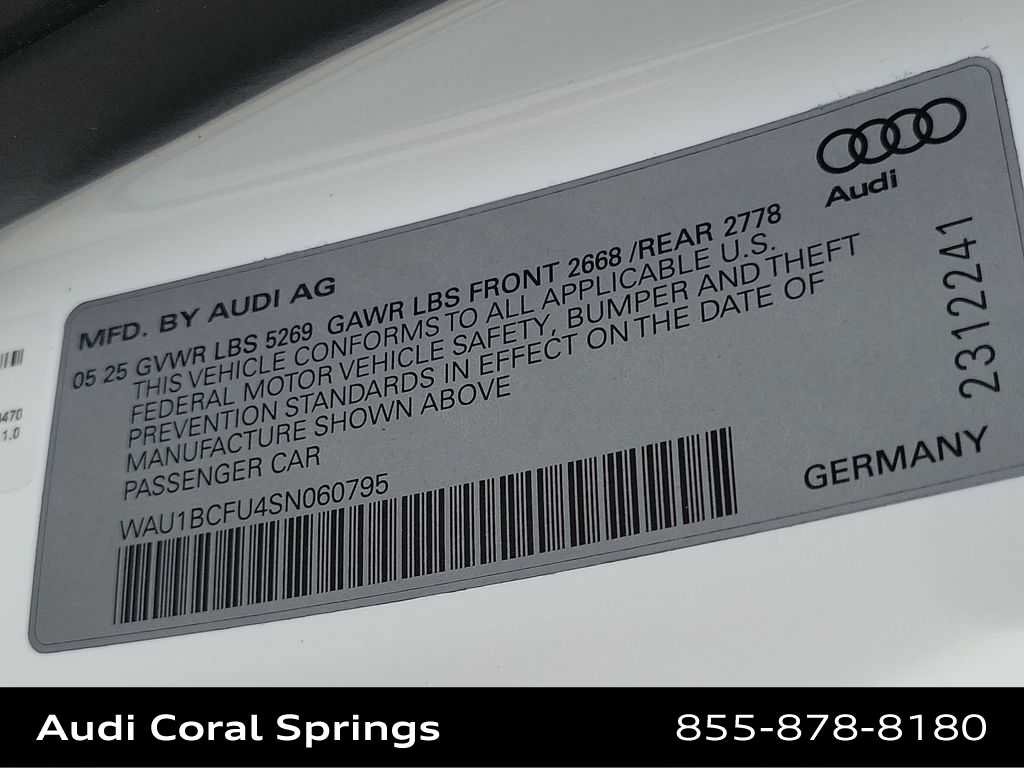 Certified 2025 Audi A5 Prestige AWD/4WD image 29