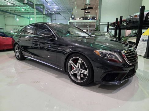 Used 2014 Mercedes-Benz S 63 AMG S 63 AMG AWD 4MATIC 4dr Sedan w/ Rear Seat Package image 2