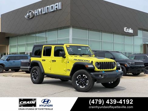 Used 2024 Jeep Wrangler Unlimited Rubicon 4xe AWD/4WD image 1