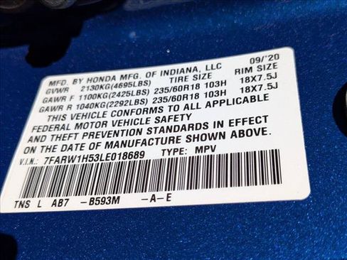 Used 2020 Honda CR-V EX image 24
