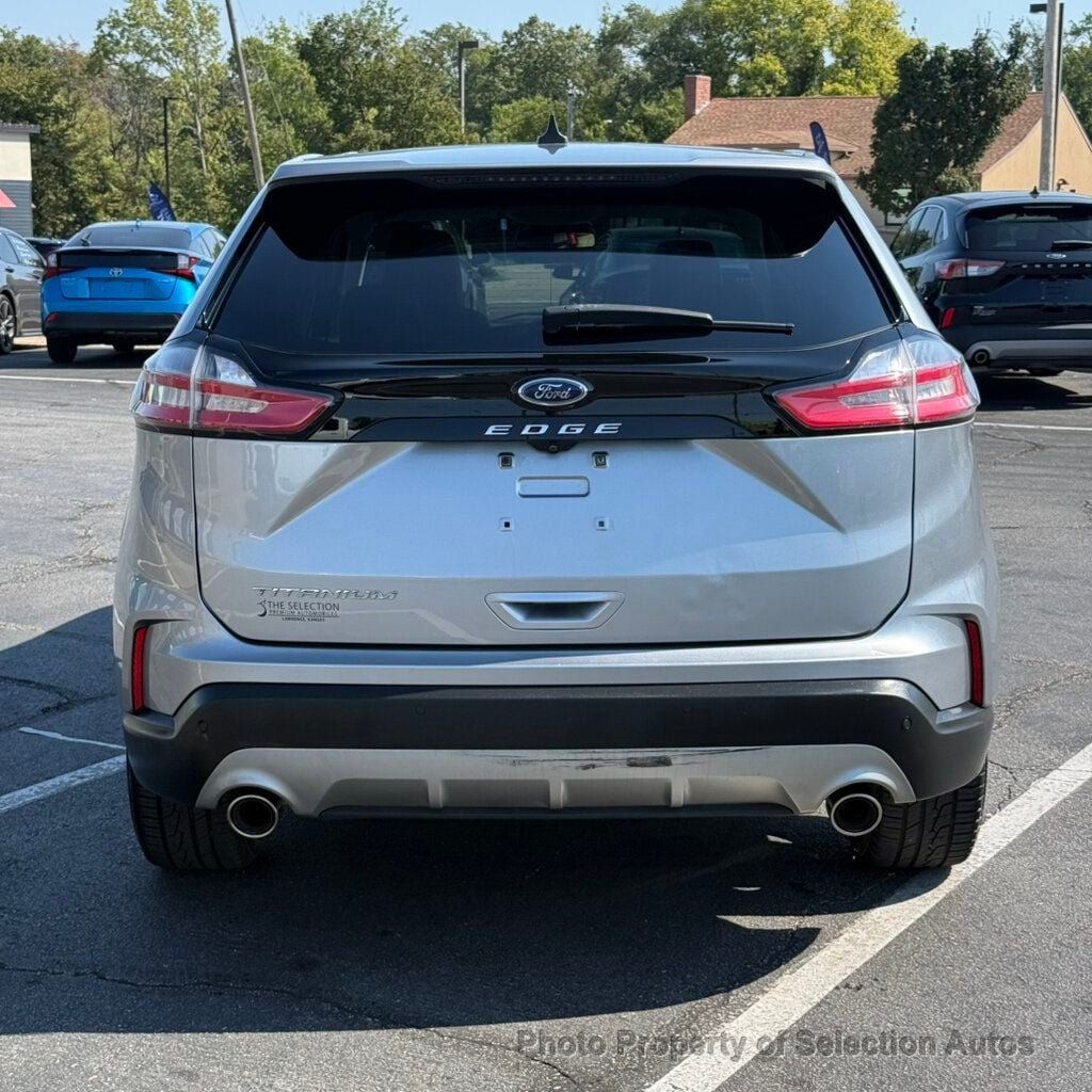 Used 2021 Ford Edge Titanium w/ Cargo Accessory Package FWD image 12