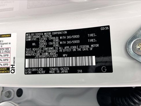 New 2026 Toyota 4Runner Limited AWD/4WD image 21