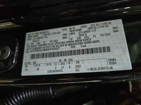 New 2025 Ford F150 XLT w/ Equipment Group 303A High image 31