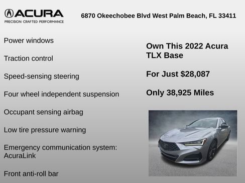 Used 2022 Acura TLX w/ A-SPEC Pkg image 18