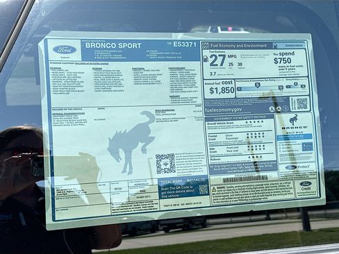 New 2026 Ford Bronco Sport Outer Banks AWD/4WD image 18