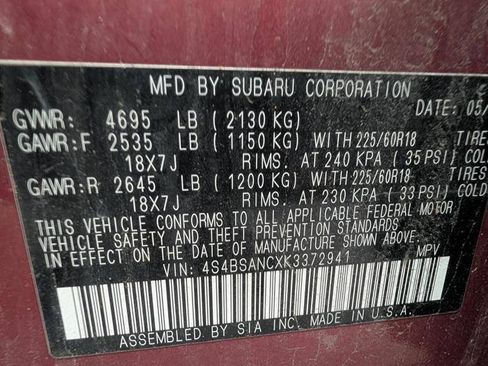 Used 2019 Subaru Outback 2.5i Limited AWD/4WD image 41